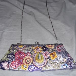 Vintage Style Beaded Clutch